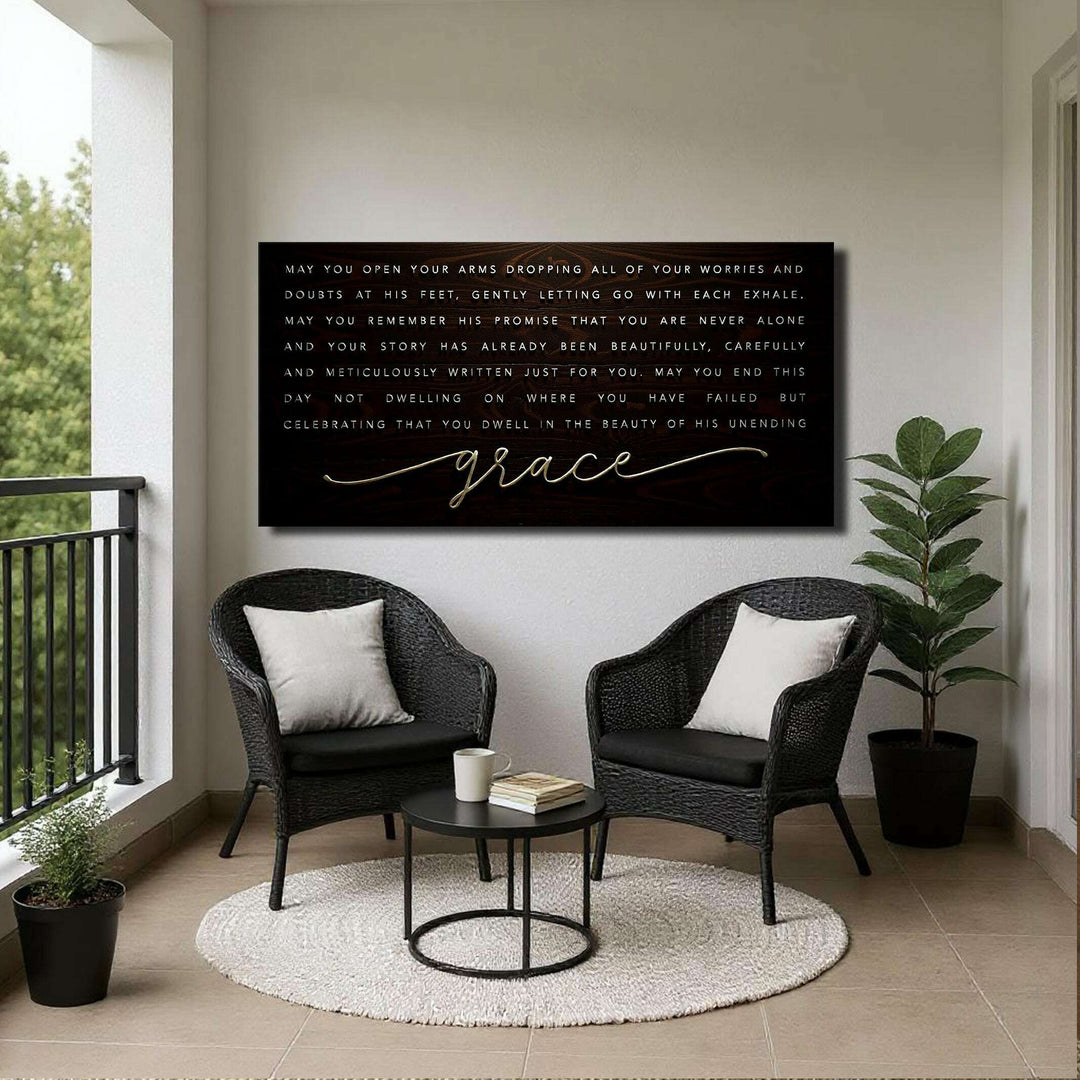 Unending Grace Faith Sign IV