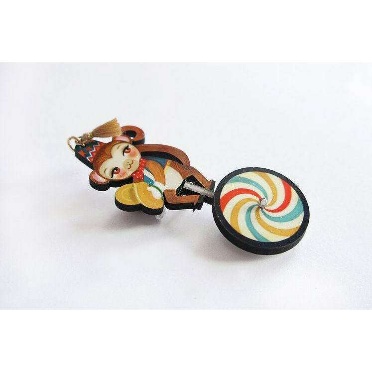 Uni-Cycle Halloween Brooch by Laliblue - Quirks!