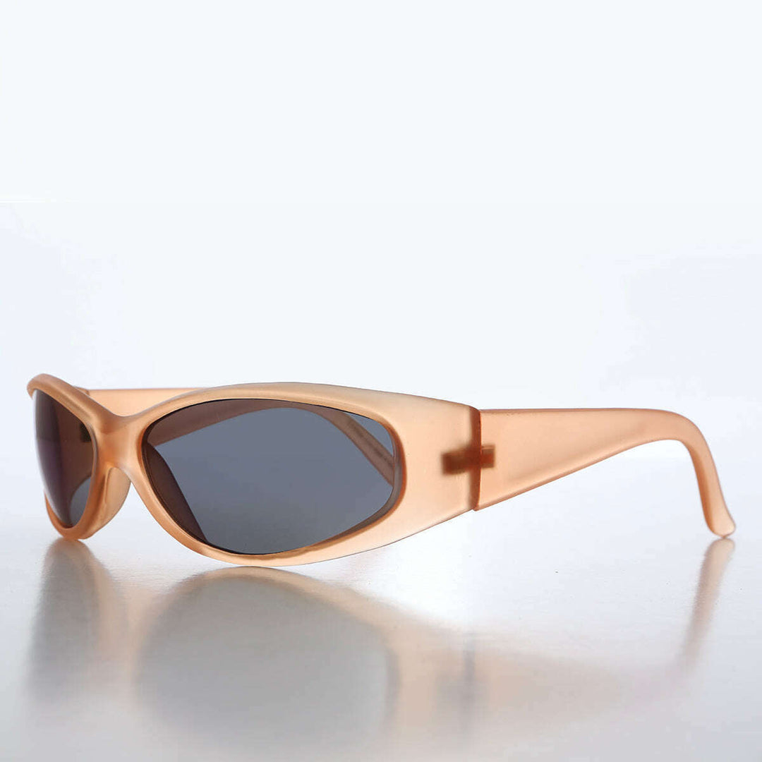 Unisex Sporty Wrap Sunglasses - Laurel