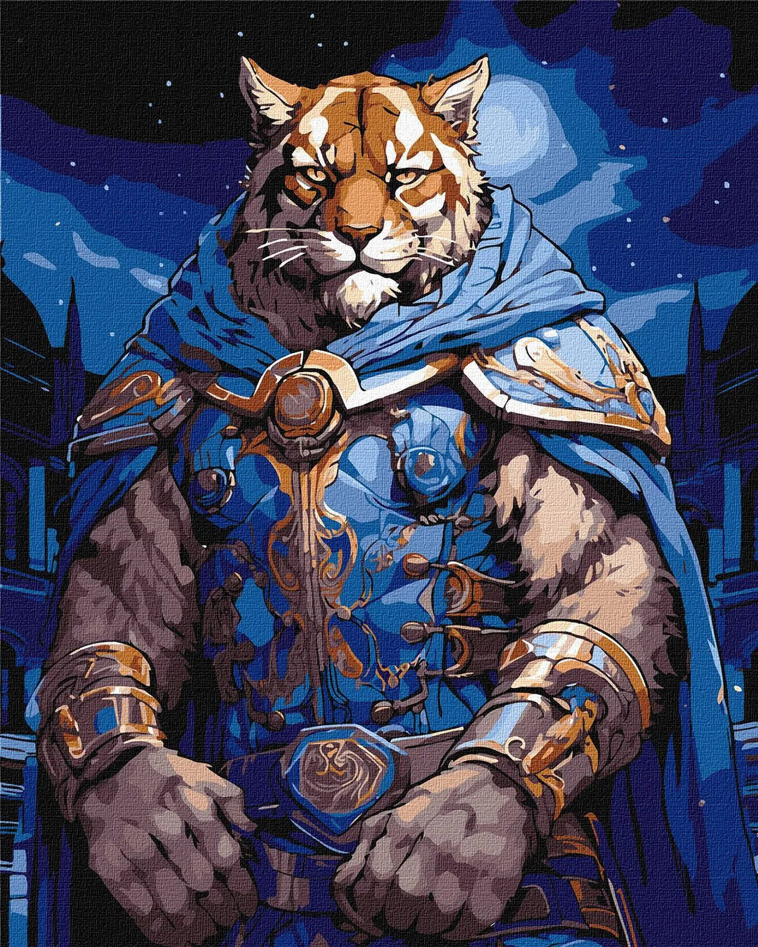 Painting by Numbers kit A strong beast KHO6571