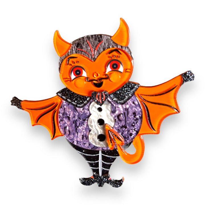 Naughty Nash Brooch by Lipstick & Chrome