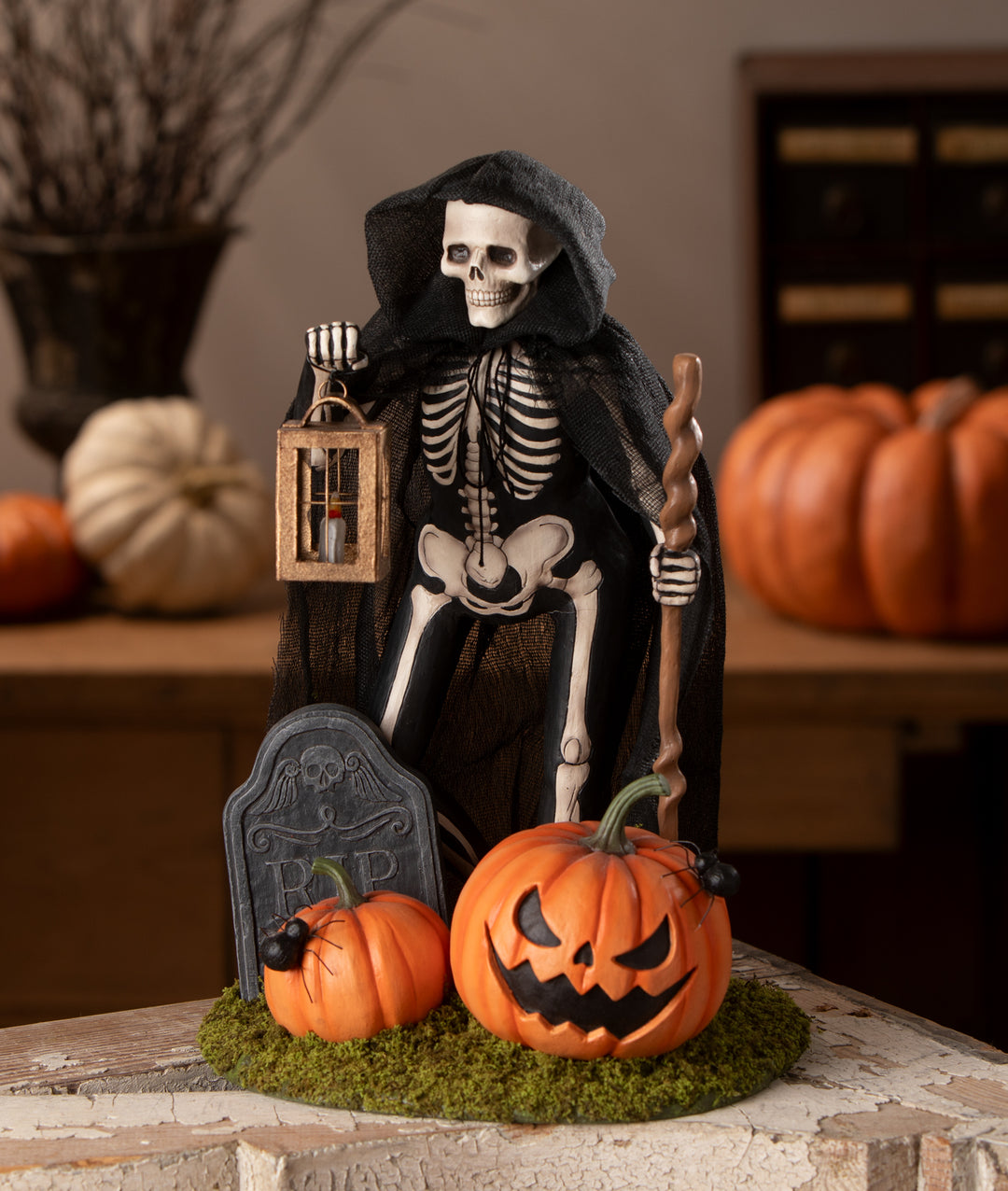 Graveyard Gideon Skeleton by Bethany Lowe Designs, halloween decor
