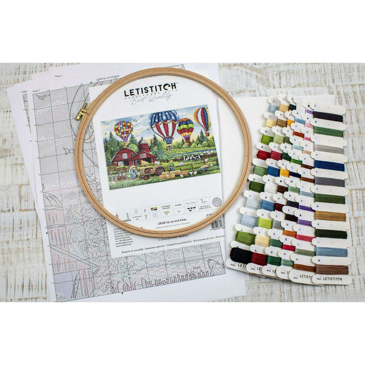 Up Up and Away L8048 Counted Cross Stitch Kit