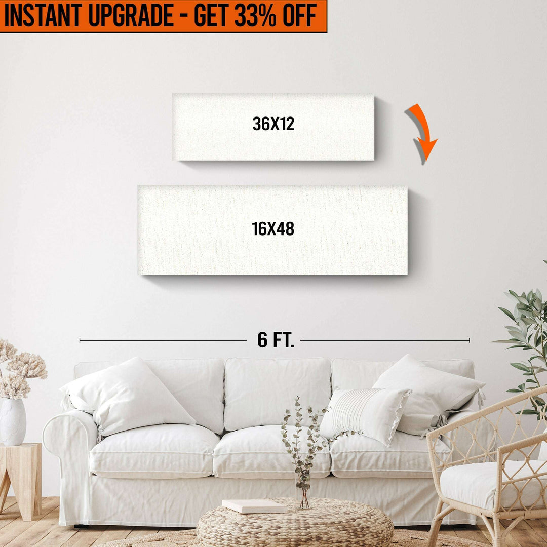 Upgrade Your 36x12 Inches Canvas To 48x16 Inches Canvas