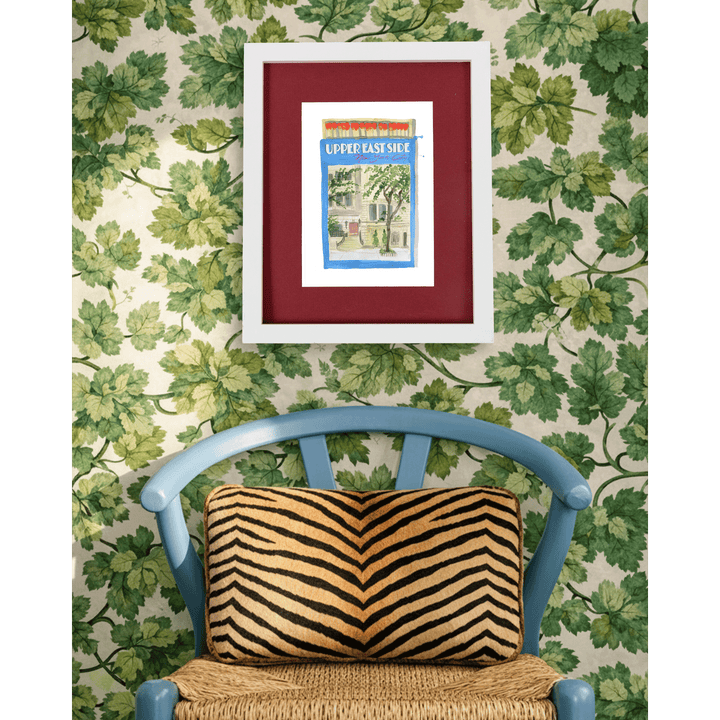 Upper East Side NYC Matchbook Art Print