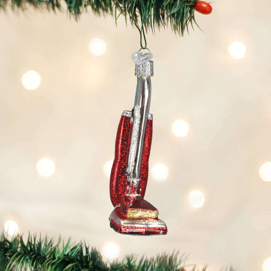 Old World Christmas Upright Vacuum Blown Glass Ornament