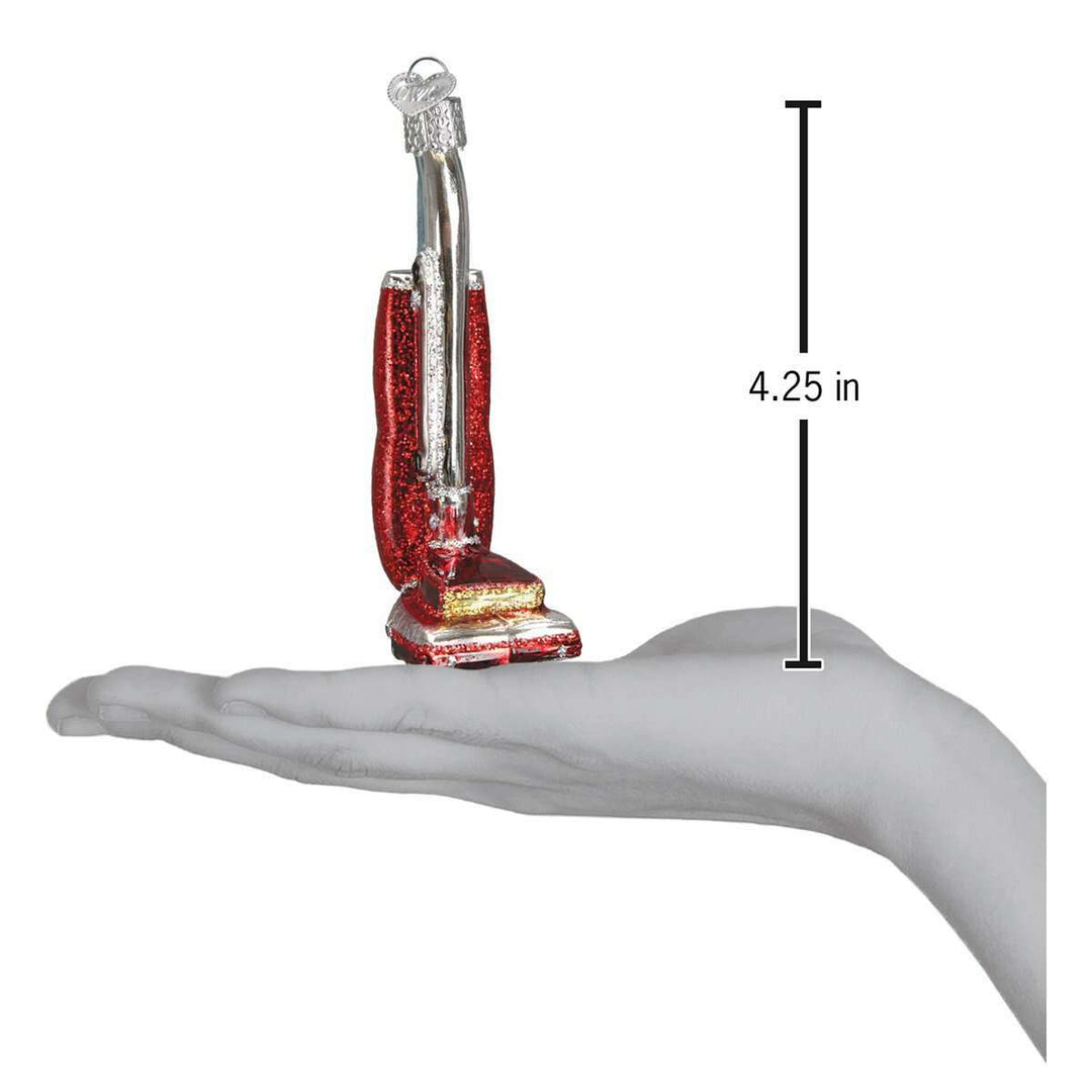 Old World Christmas Upright Vacuum Blown Glass Ornament