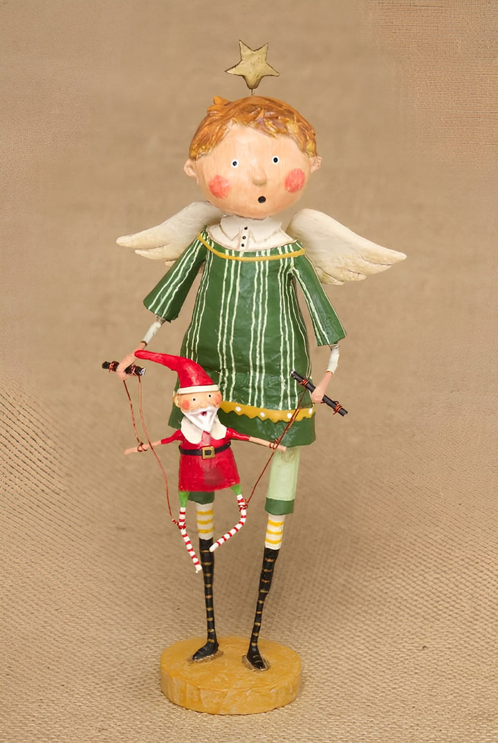Christmas Puppeteer Angel by Lori Mitchell RETIRED / UNBOXED