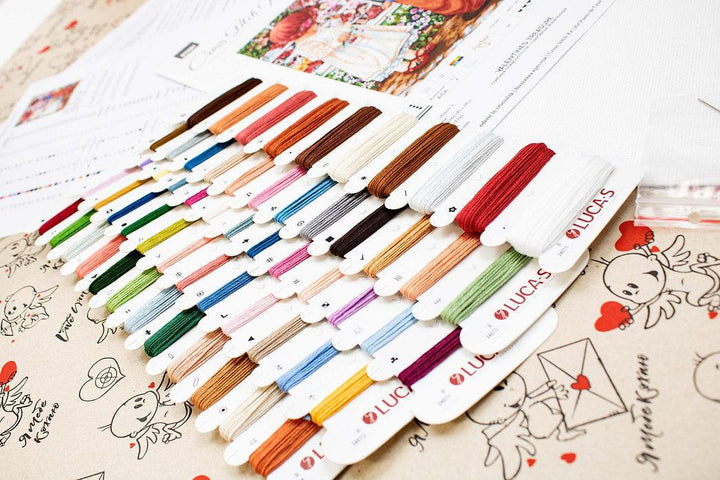 Valentines Treasure B2407L Counted Cross-Stitch Kit