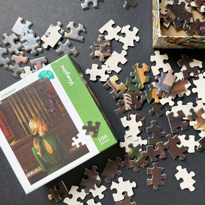 Vampire Mini Puzzle Featuring Artwork of Janet Hill