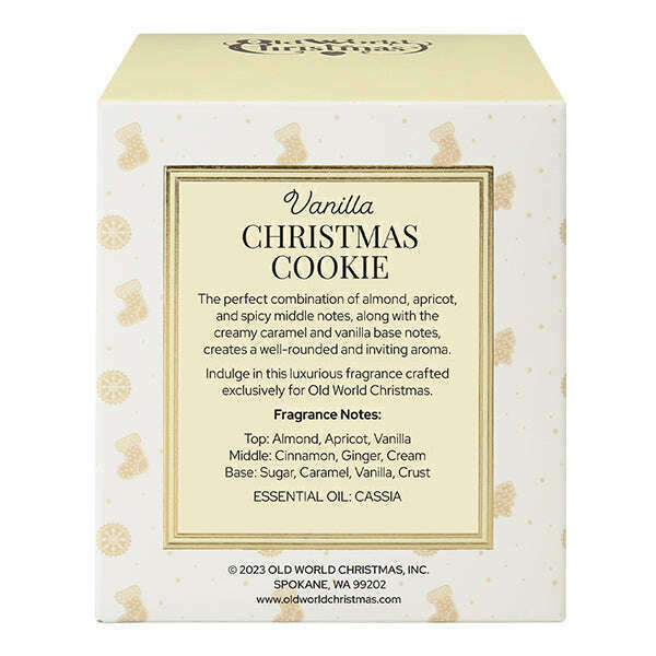 Vanilla Christmas Cookie Candle