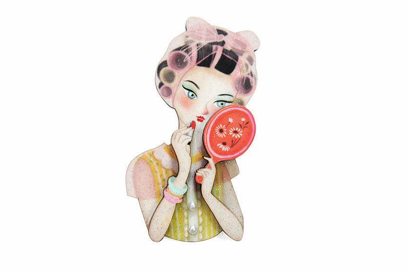 Vanity Lady Brooch by Laliblue - Quirks!