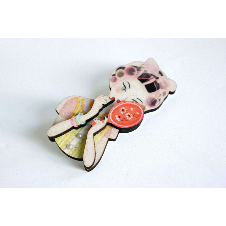 Vanity Lady Brooch by Laliblue - Quirks!