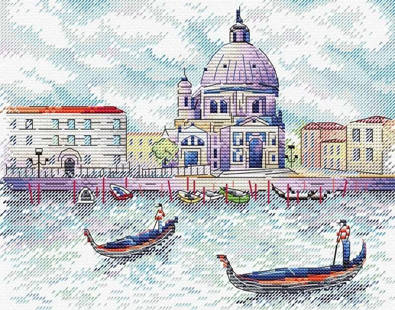 Venice M-522 / SM-522 Counted Cross Stitch Kit