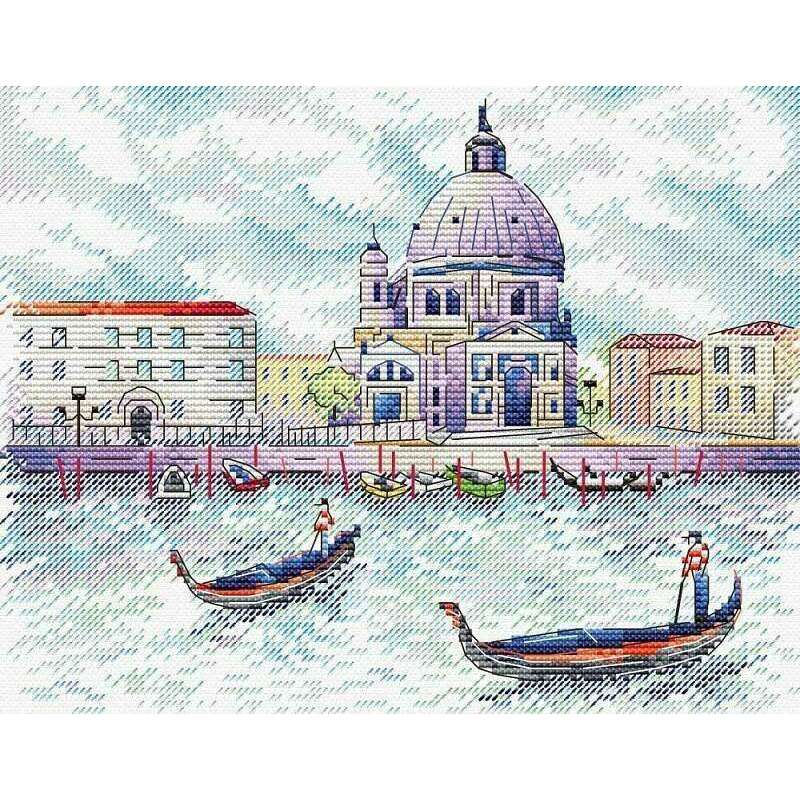Venice M-522 / SM-522 Counted Cross Stitch Kit