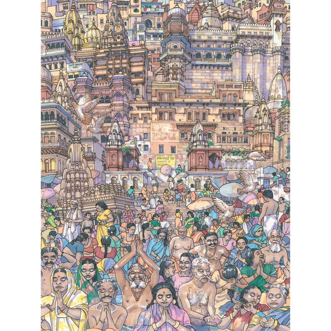 Vibrant Varanasi Jigsaw Puzzle