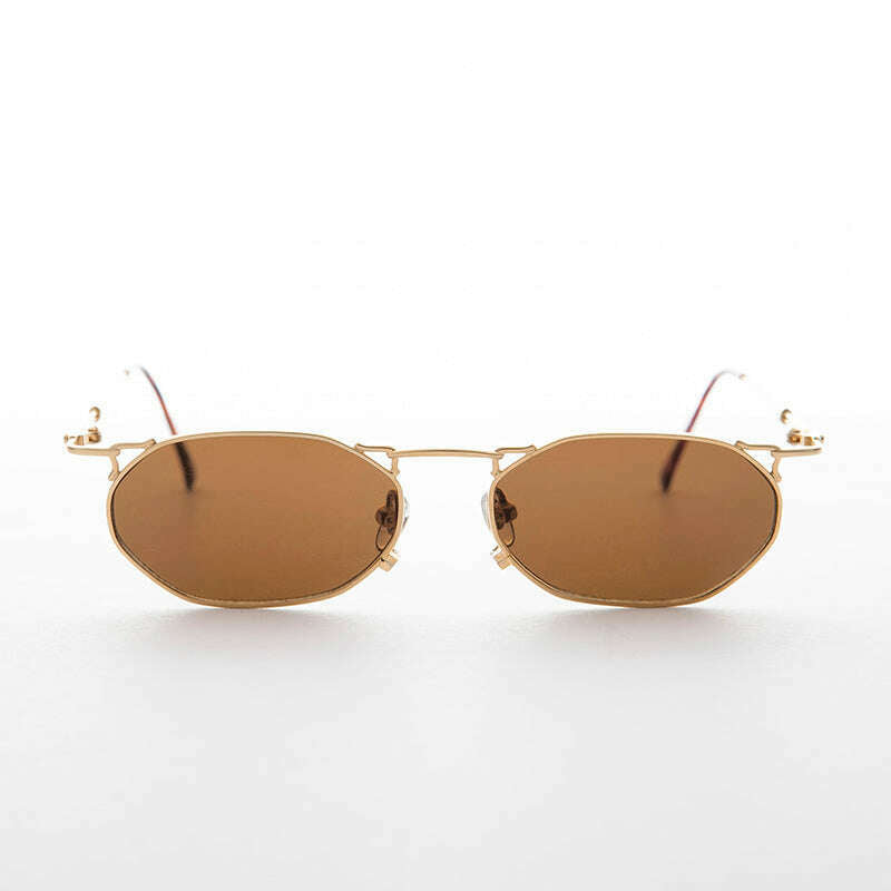 Victorian Goth Steampunk Vintage Sunglasses - Ned