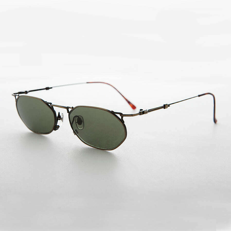Victorian Goth Steampunk Vintage Sunglasses - Ned
