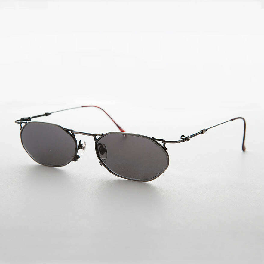 Victorian Goth Steampunk Vintage Sunglasses - Ned