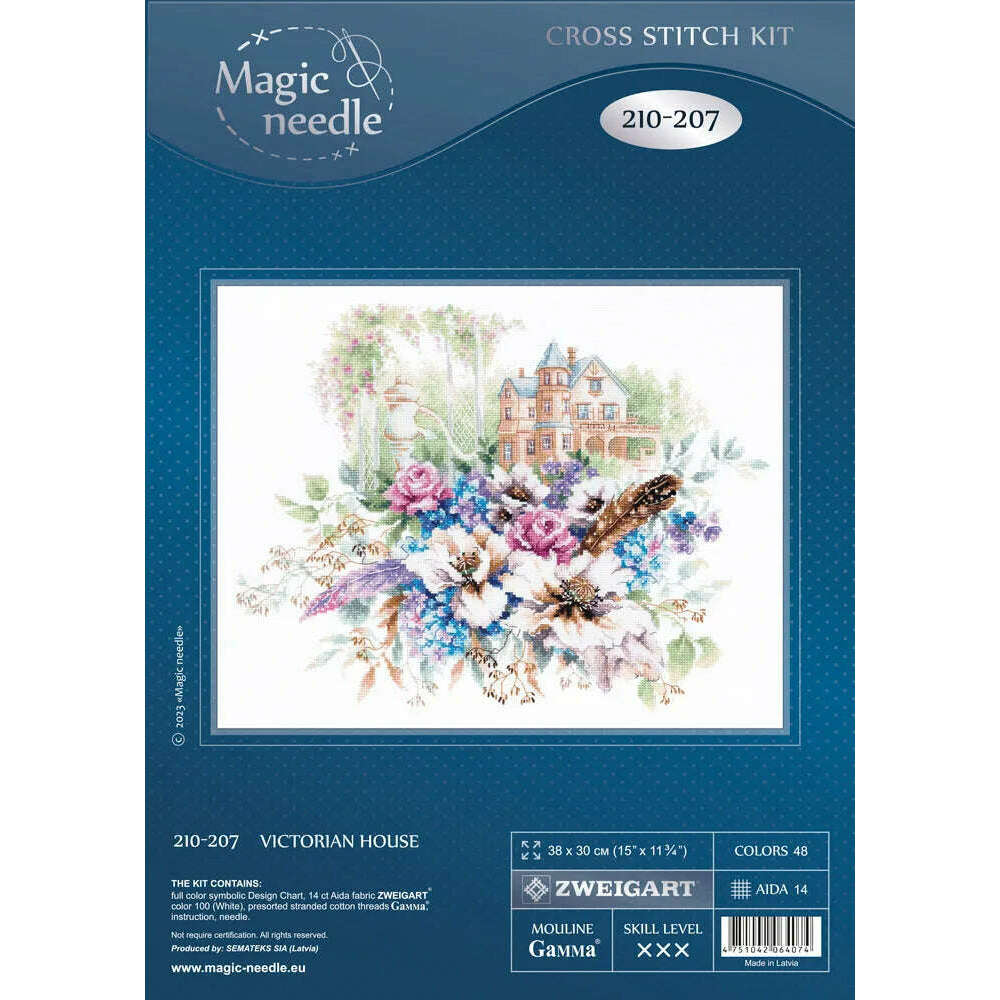 Victorian House 210-207 Counted Cross-Stitch Kit