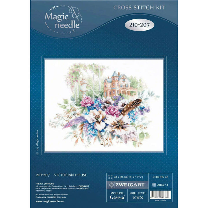Victorian House 210-207 Counted Cross-Stitch Kit