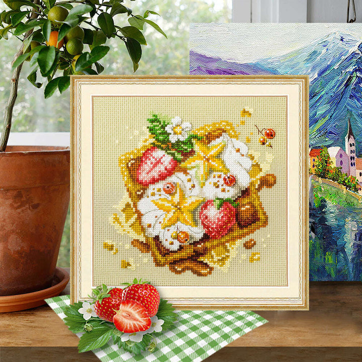 Viennese Waffles 120-091 Counted Cross-Stitch Kit