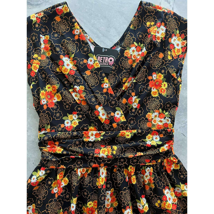 Vintage Floral Greta Dress - XS only, 1 left!