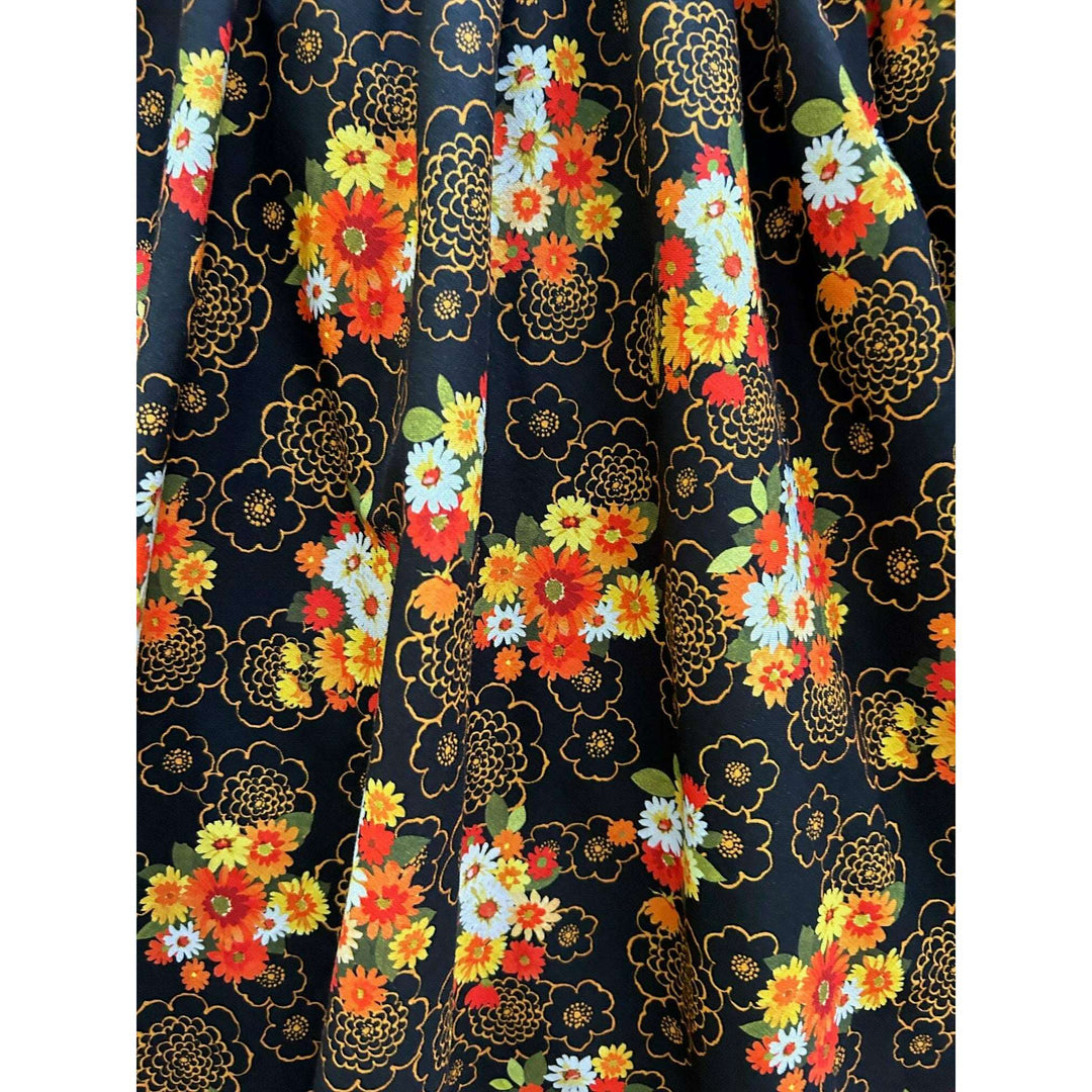 Vintage Floral Greta Dress - XS only, 1 left!