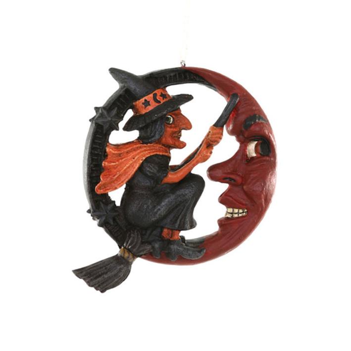 Vintage Halloween Moon & Witch Decor by Cody Foster & Co