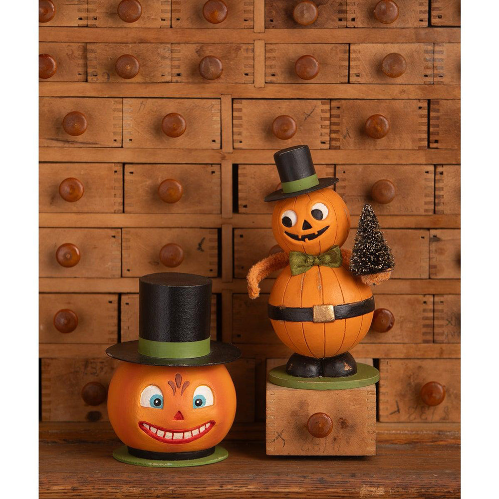 Vintage Jolly Pumpkinman by Bethany Lowe Designs image 2