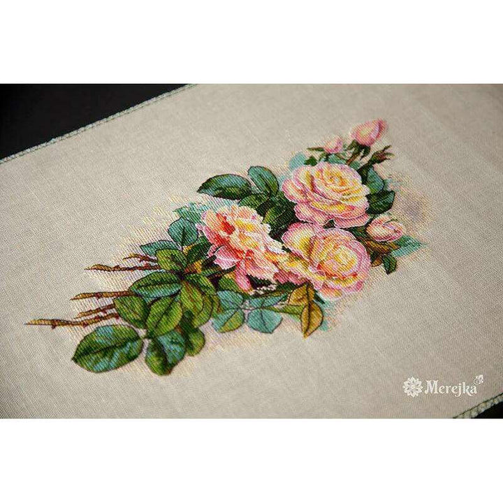 Vintage Roses K-67A Counted Cross-Stitch Kit