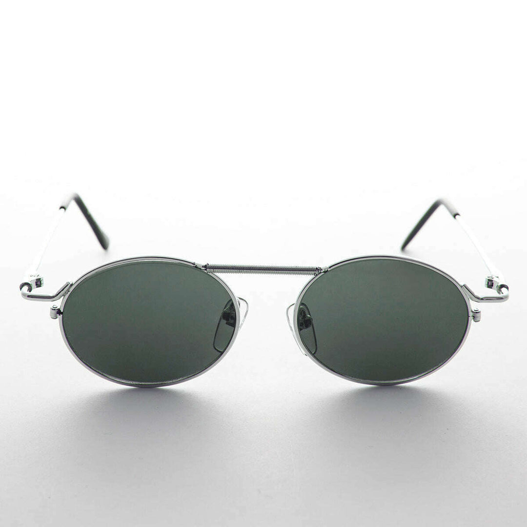 Vintage Steampunk Sunglass with Spring Brow Bar - Steamcon