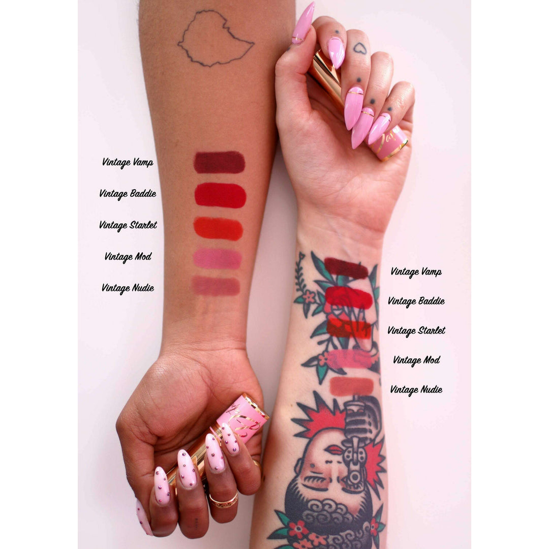Vintage Vamp - Long Lasting Matte Lipstick