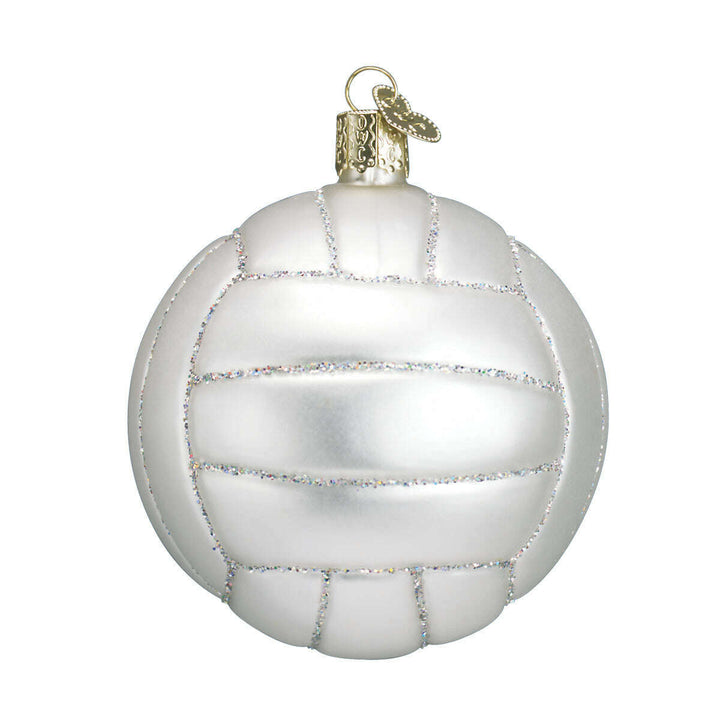 Old World Christmas Volleyball Blown Glass Ornament