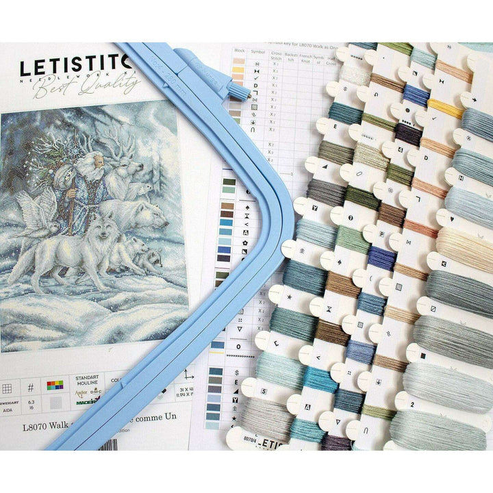 Walk as One L8070 Counted Cross Stitch Kit
