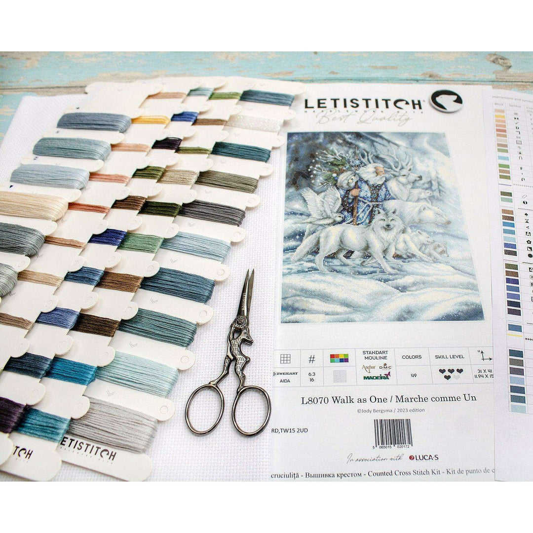 Walk as One L8070 Counted Cross Stitch Kit