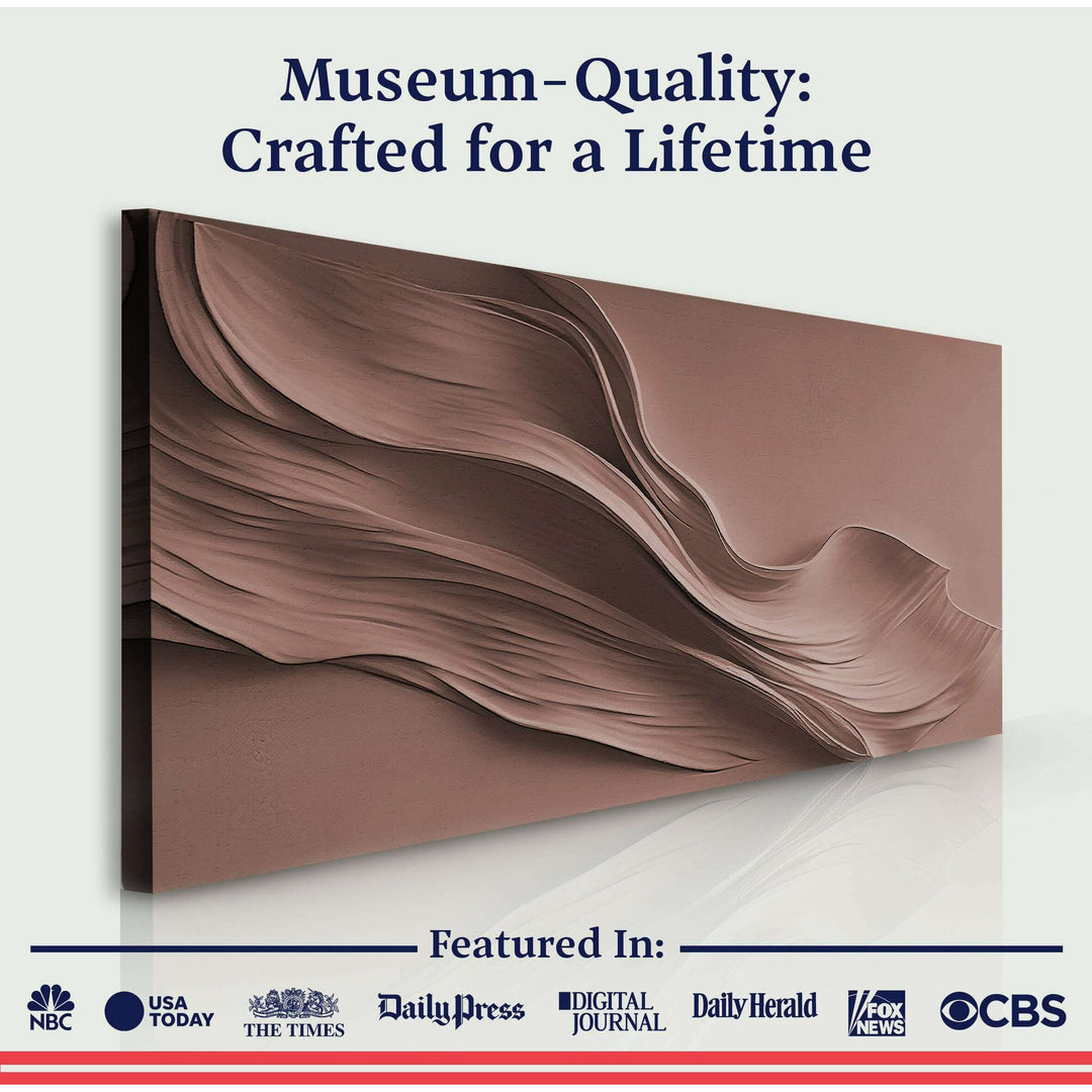 Warm Terracotta Minimalist Wall Art