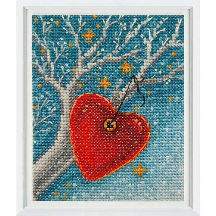 Warmth of the heart C380 Counted Cross Stitch Kit