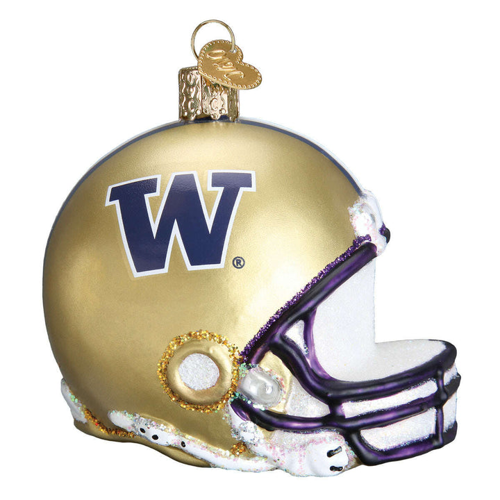 Old World Christmas Washington Helmet Blown Glass Ornament