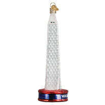 Old World Christmas Washington Monument Blown Glass Ornament