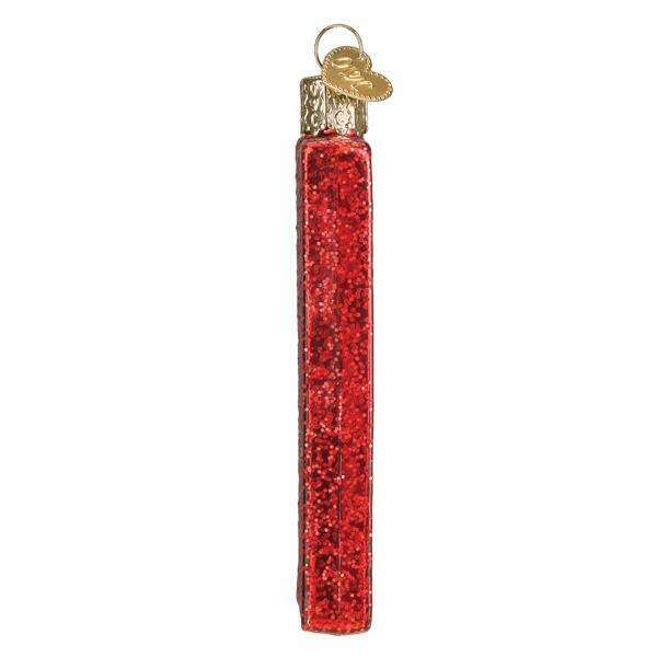 Old World Christmas Watercolor Palette Blown Glass Ornament