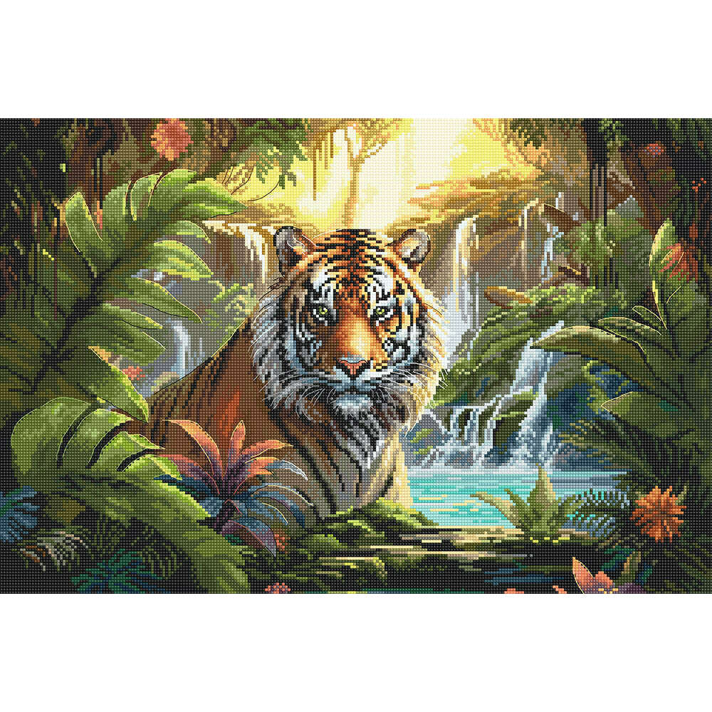 Waterfall rest L9900 Counted Cross Stitch Kit