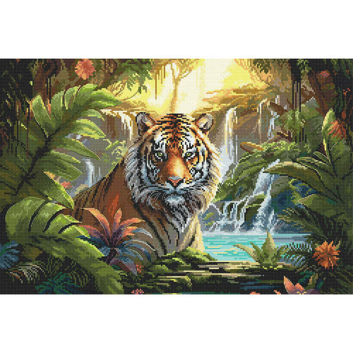 Waterfall rest L9900 Counted Cross Stitch Kit