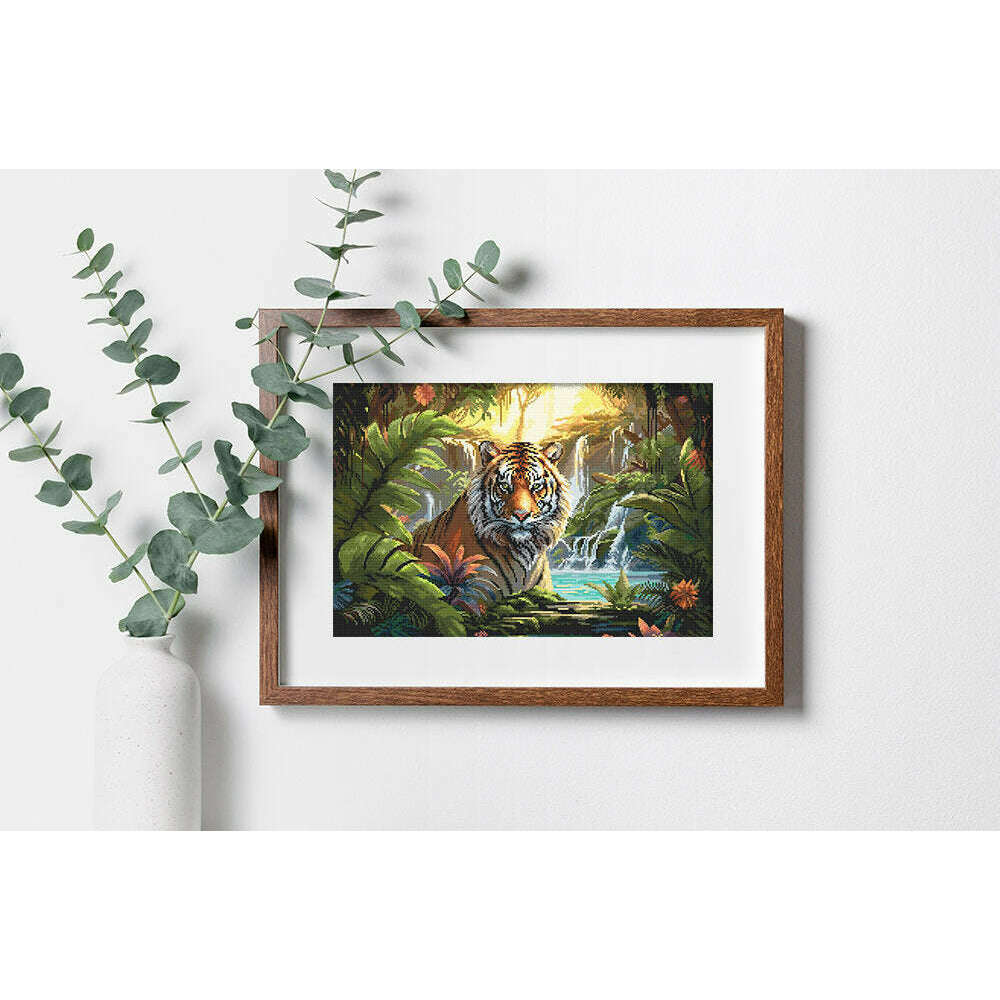 Waterfall rest L9900 Counted Cross Stitch Kit