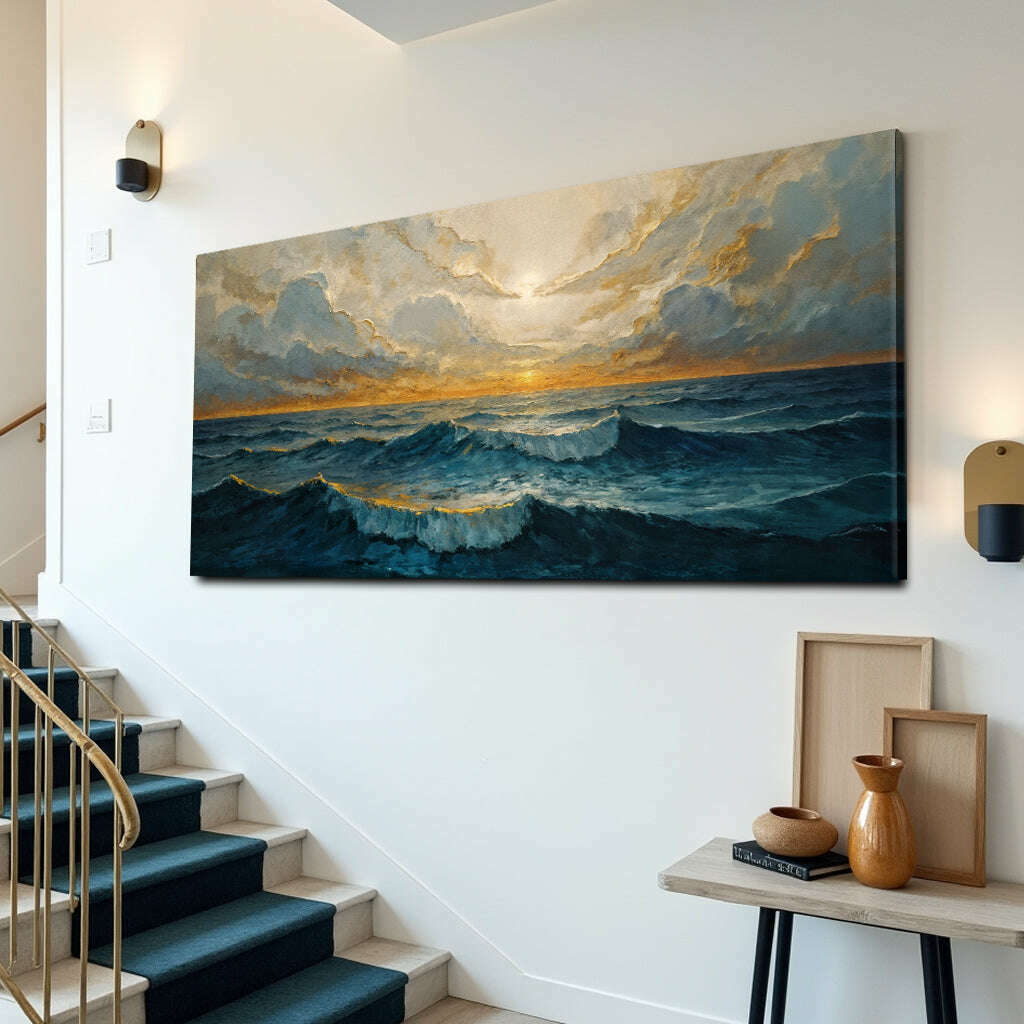 Waterscape Abstract Wall Art XI