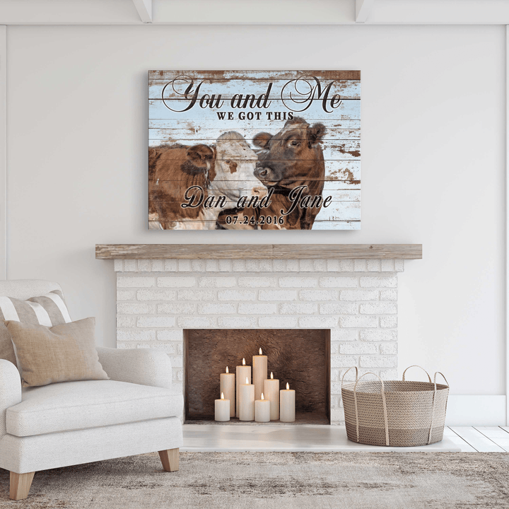 We Got This Couple Cattle Sign
