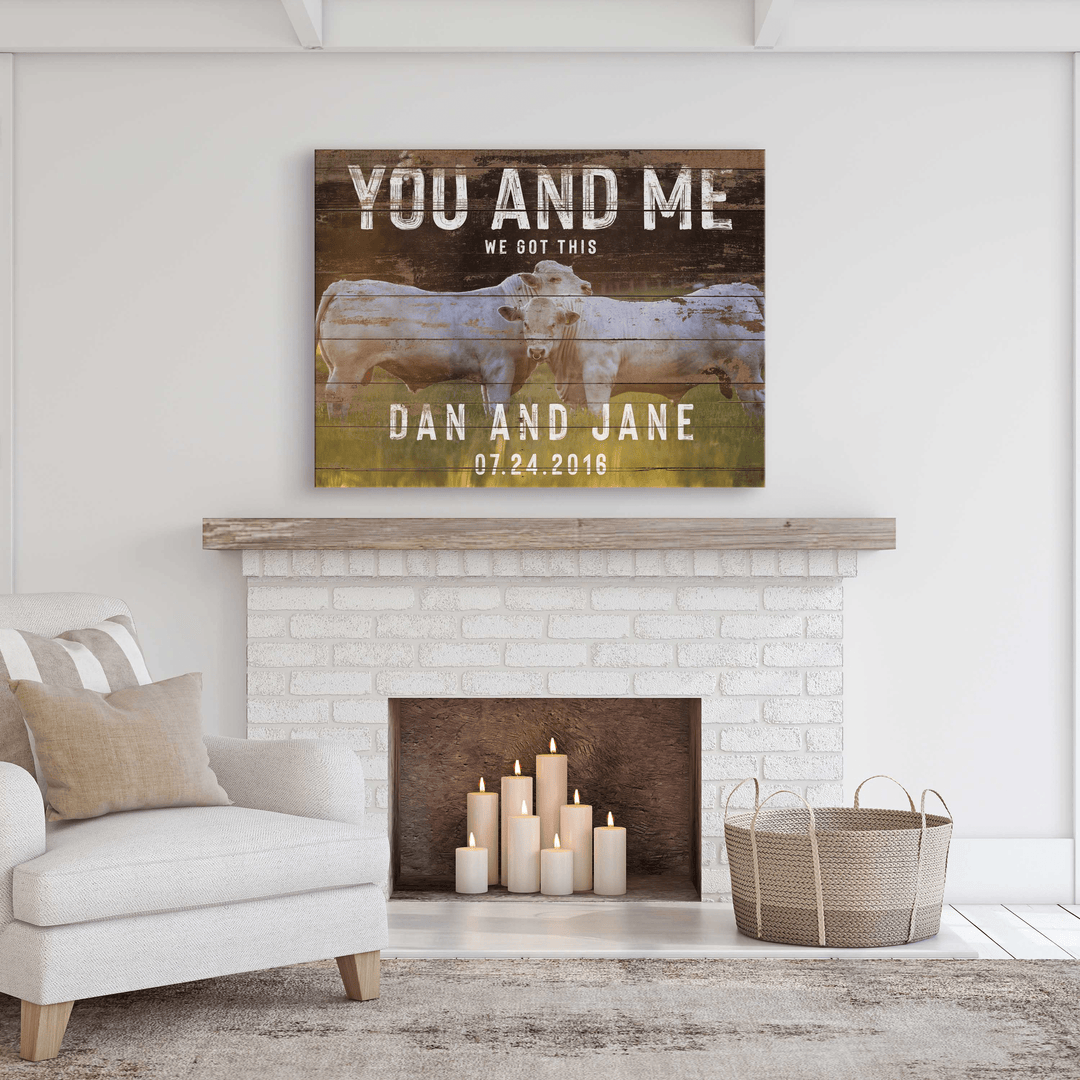 We Got This Couple Cattle Sign