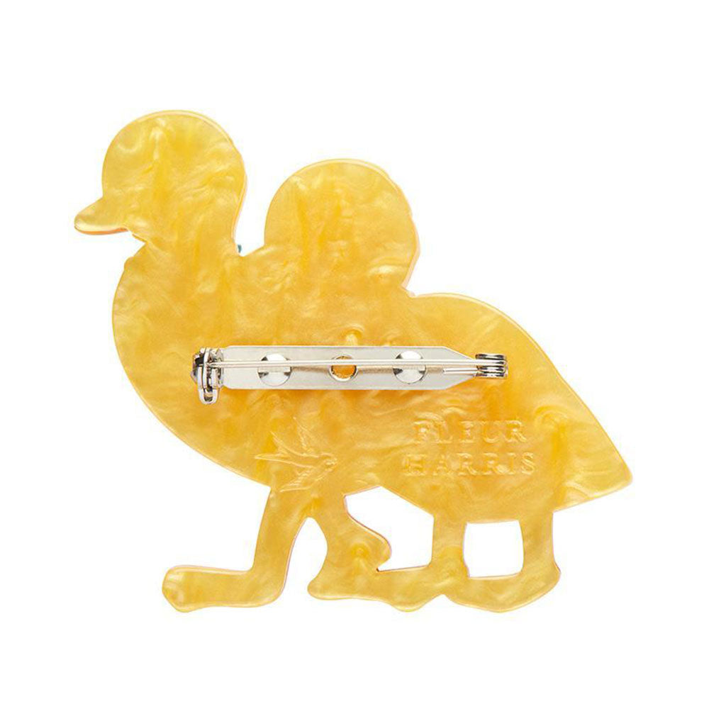 Well-Dressed Ducklings Brooch by Erstwilder image 1