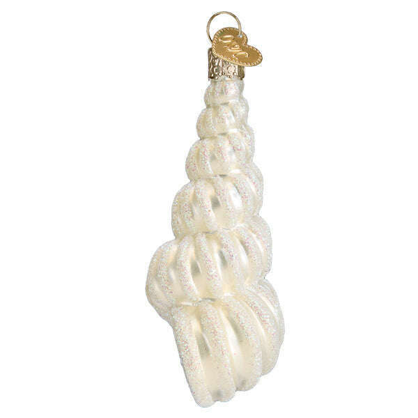 Old World Christmas Wentletrap Shell Blown Glass Ornament