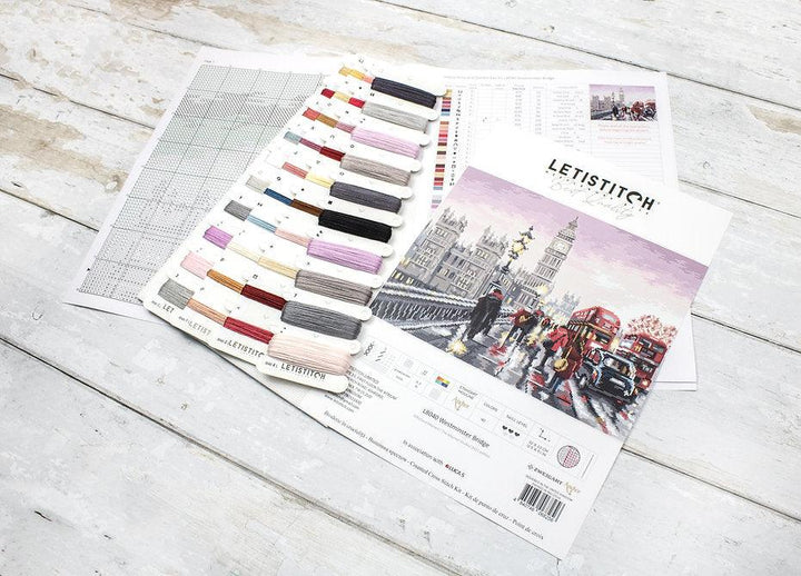 Westminster Bridge L8040 Counted Cross Stitch Kit